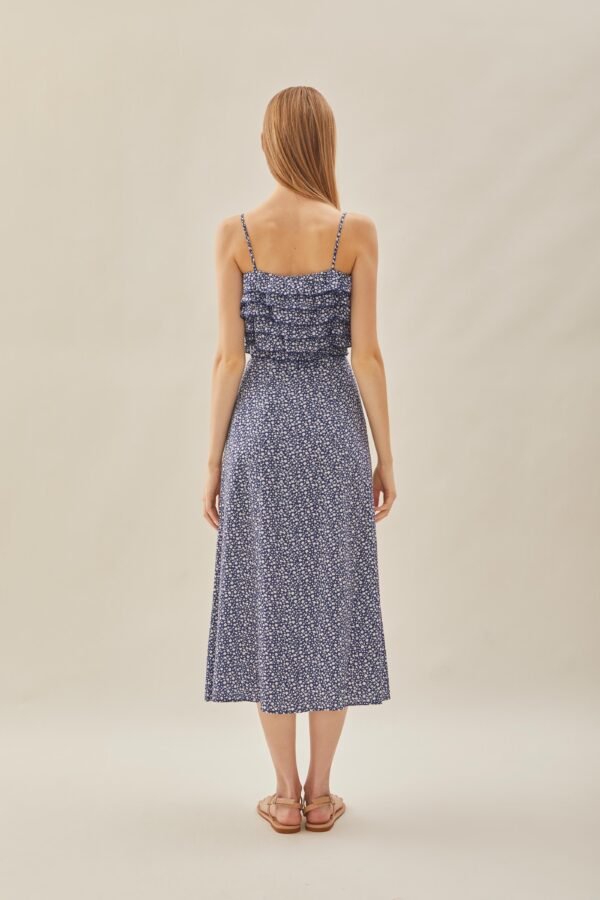 Tiered Frill Top in Moonlight Bloom - Image 6