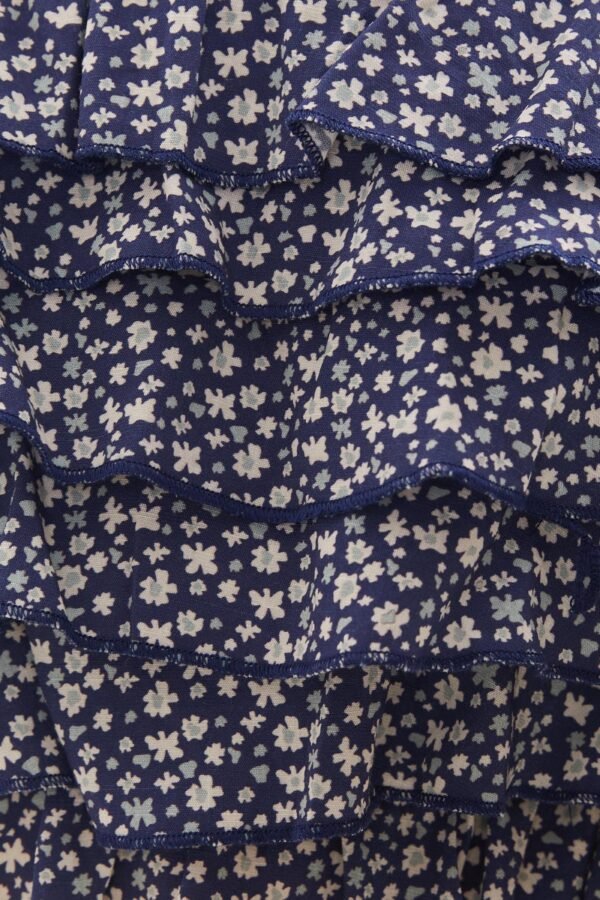 Tiered Frill Top in Moonlight Bloom - Image 7