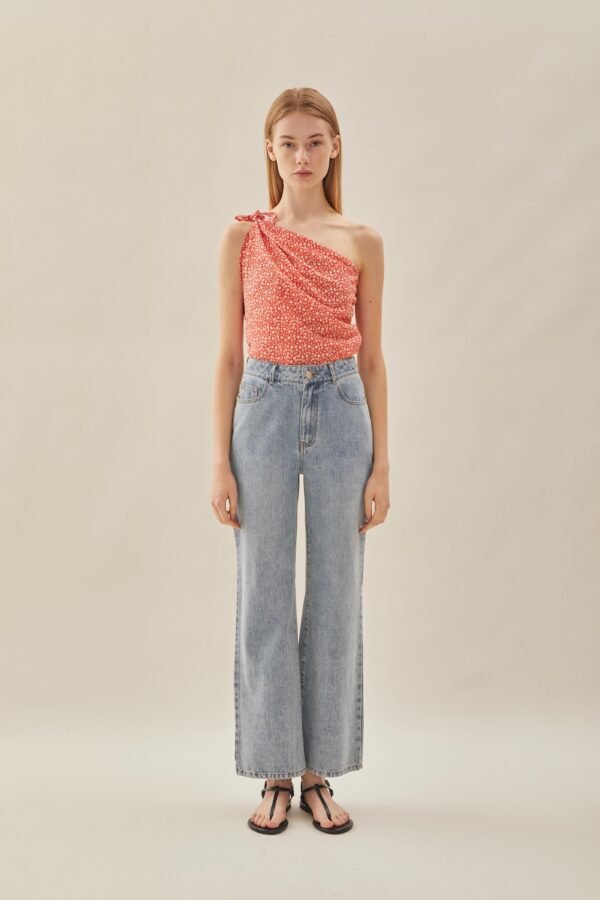 Scarf in Red Bloom - Image 6