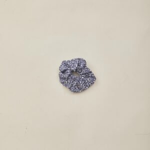 Cotton Scrunchie in Moonlight Bloom