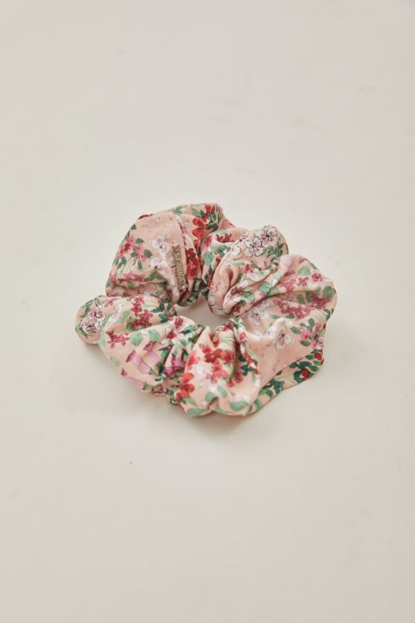 Cotton Scrunchie in Dahlia - Image 8
