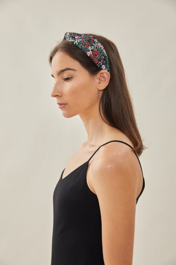 Knotted Headband in Wild - Image 2