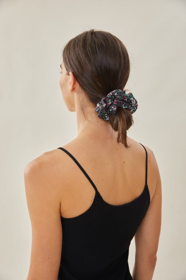 Cotton Scrunchie in Wild - Image 3