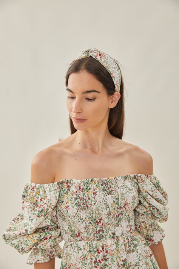 Knotted Headband in Botany - Image 2