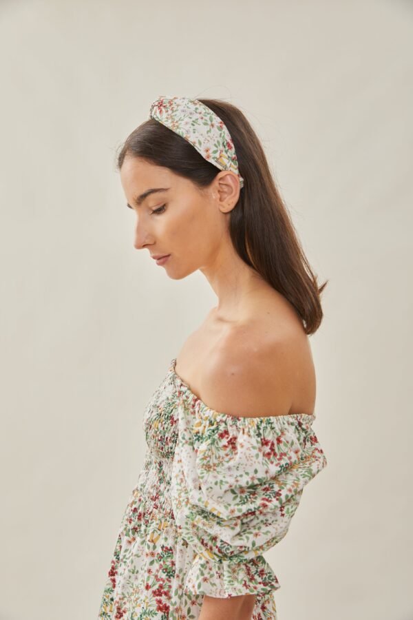 Knotted Headband in Botany - Image 5