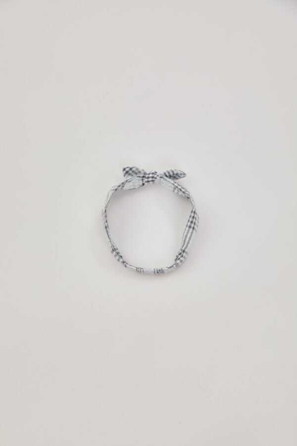 Mini Knotted Headband in Mist - Image 2