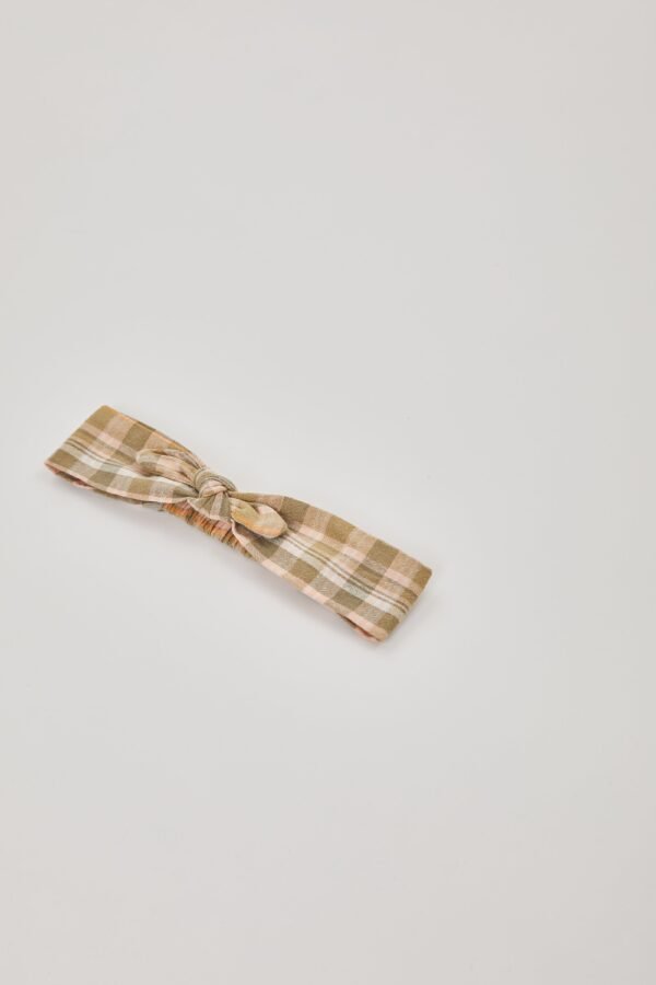 Mini Knotted Headband in Forest - Image 3