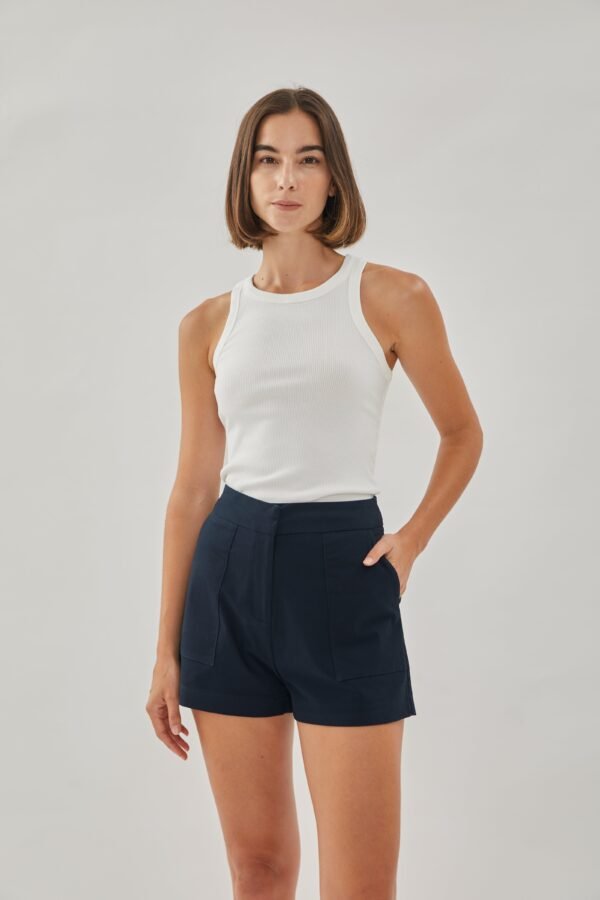 Box Shorts in Dark Navy - Image 5