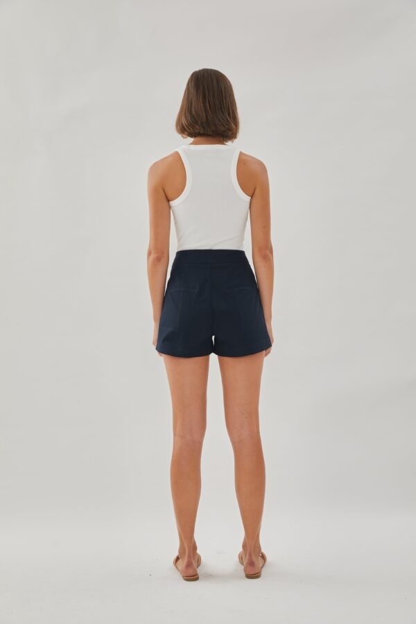 Box Shorts in Dark Navy - Image 6