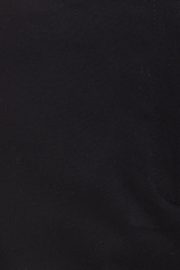 Classic Cotton Shorts in Black - Image 7
