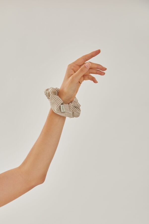 Scrunchie Set Gingham and Stripe - Image 4