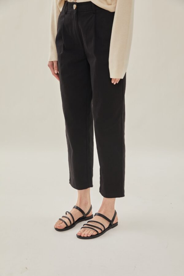 Cole Sandals in Black - Image 4