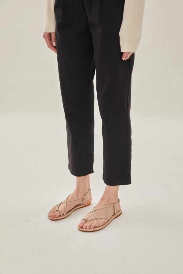 Blake Loop Sandals in Beige - Image 2