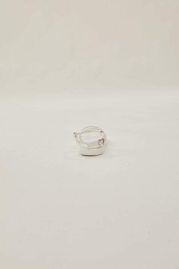 Iris Sandals in White - Image 5