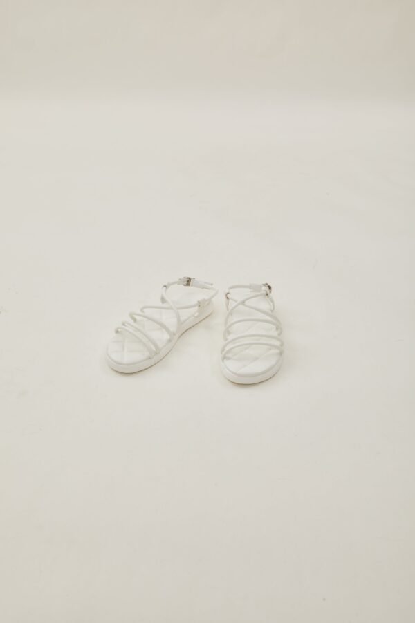 Iris Sandals in White - Image 3