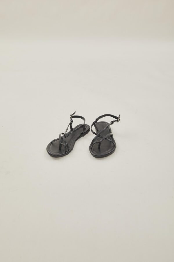 Blake Loop Sandals in Black - Image 2