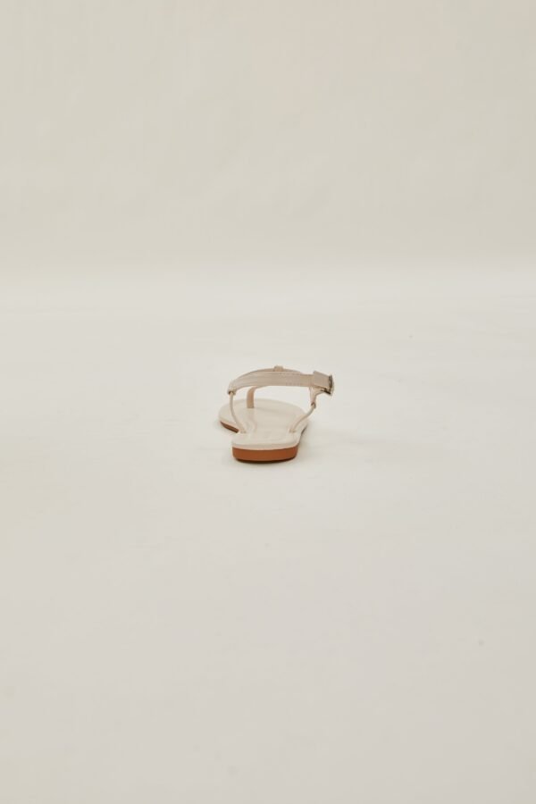 Flo Strap Sandals in Cream - Image 4