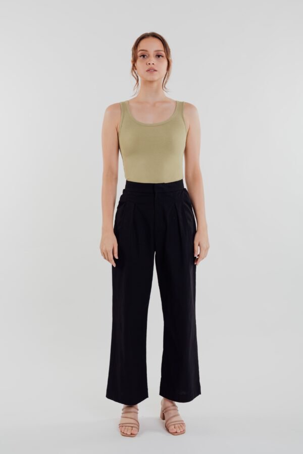 Linen Pants in Black