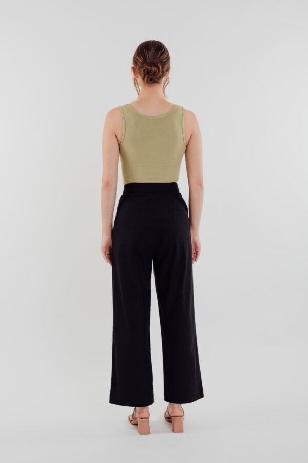 Linen Pants in Black - Image 5