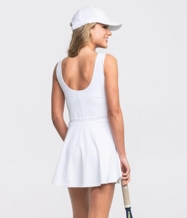 Southern Shirt Lined Performance Dress - Image 9