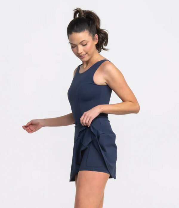 Southern Shirt Lined Performance Dress - Image 4